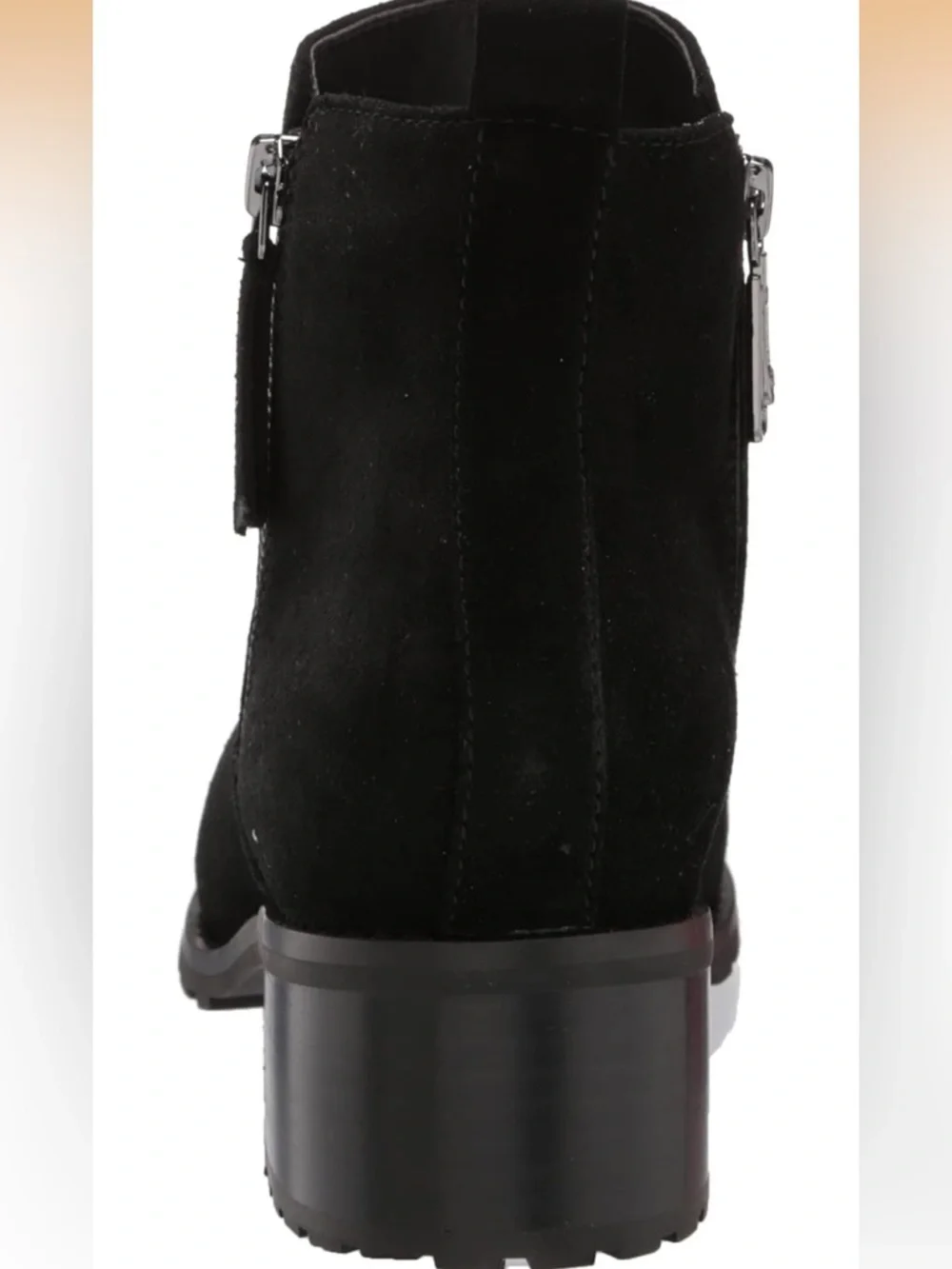 Blondo Womens, Samara Ankle Boot, Black Leather, 7.5 934